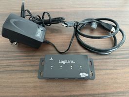 LogiLink USB 3.0 Hub UA0149 | 4 Port | Top Zustand