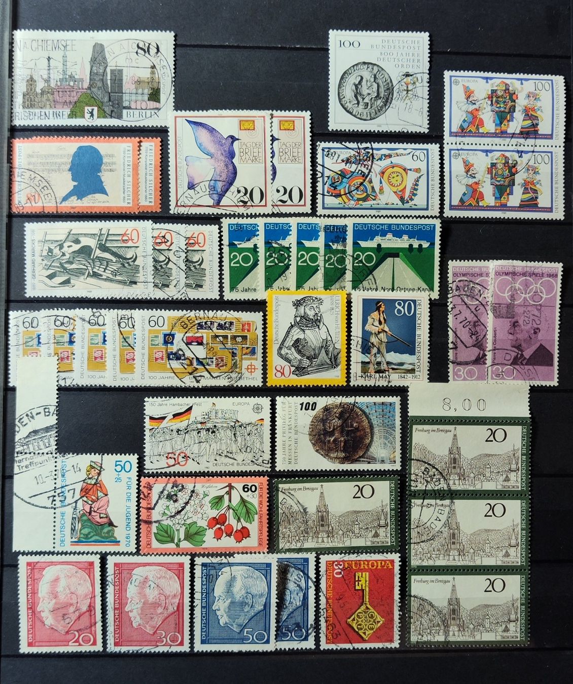 Tutti i francobolli: Briefmarken Deutschland – Usato da Lenzburg venduto da Dani_Lenzburg