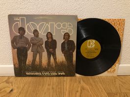 THE DOORS - WAITING FOR THE SUN LP ORIG US 1968 GOLD ELEKTRA