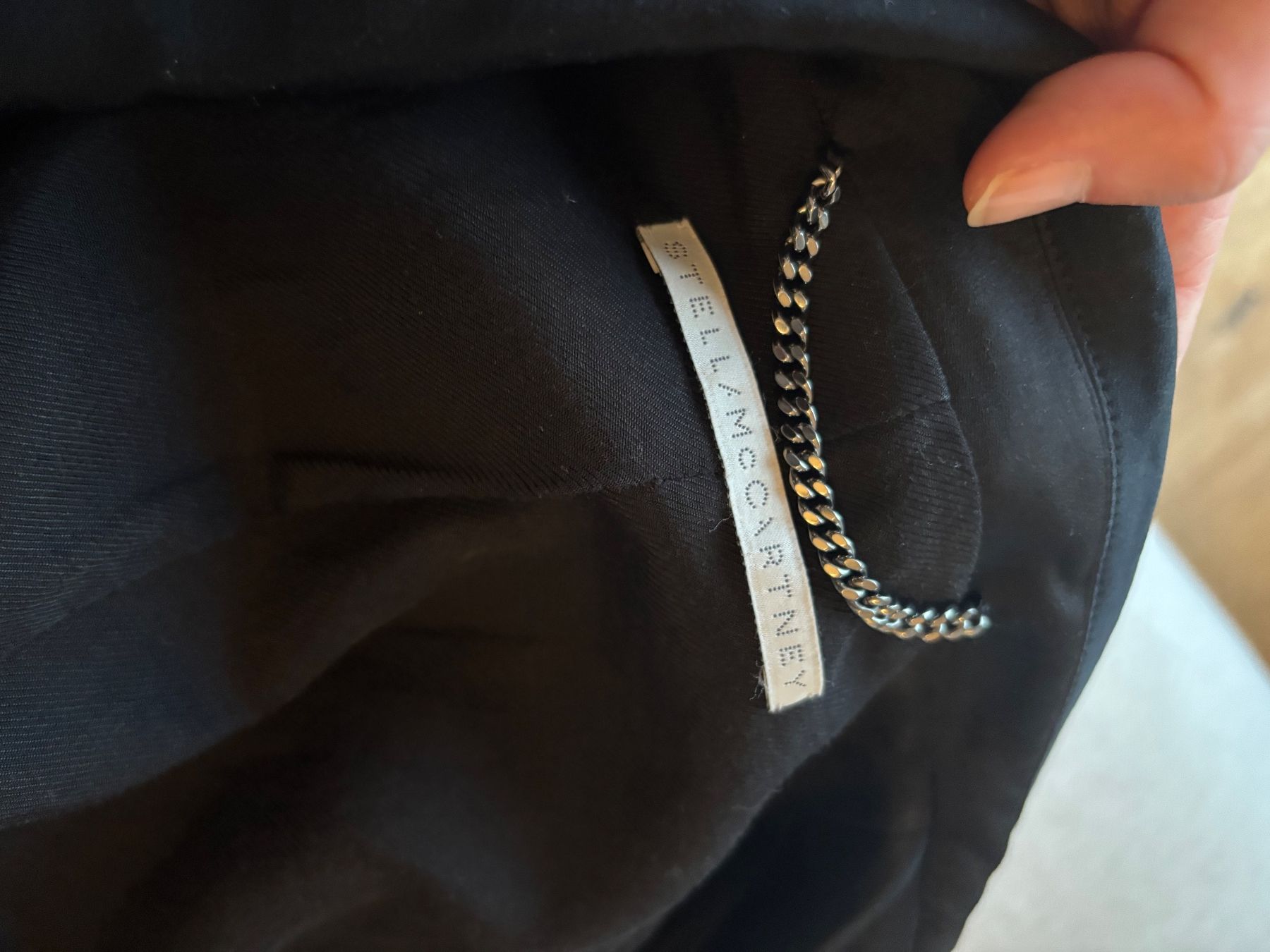 Stella McCartney Giacche: Stella McCartney Satin Lapel Blazer Size 40 IT – Usato da Herrliberg venduto da tylerdurden 5