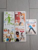 5 Wii Spiele Fitness in Top Zustand ab 1.Fr