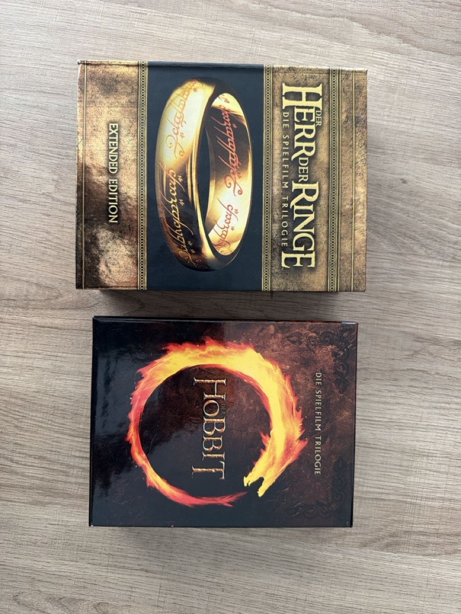 Tutti i DVDs: Herr der Ringe+Hobbit Hobbit Trilogie BluRay – Usato da Hagendorn venduto da masterchieff