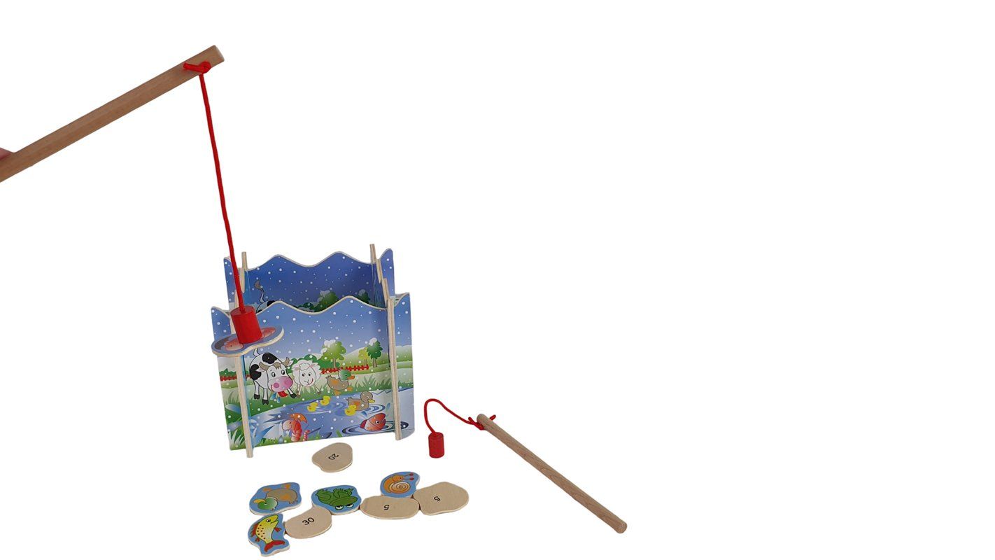 Giochi: TCHIBO Holz-Angelspiel – Usato da Wangen b. Olten venduto da Restwert_Wangen 7