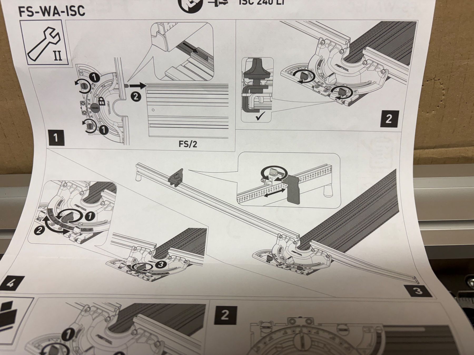Festool Toutes les machines: Festool Dämmstoffsäge mit Winkelanschlag – D'occasion à Zihlschlacht par stihl066 3
