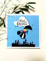 Grusskarte Weihnachten Mary Poppins