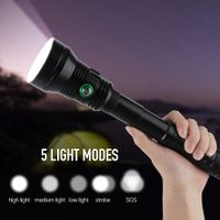 LED TAUCHER-TASCHENLAMPE MIT 10000 LUMEN