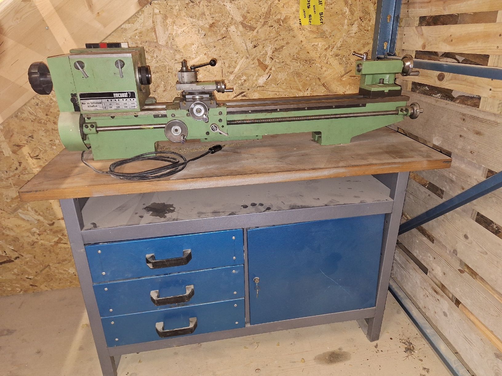 Emco Toutes les machines: emcomat 7 avec établi et outillage – D'occasion à Forel (Lavaux) par nic_w8tx