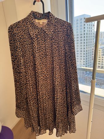 Stylisches Leopardenkleid Neue Kollektion Gr. XS Michael Kor