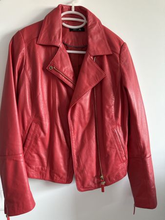 Atelier R leather jacket red size 36 EU good condition
