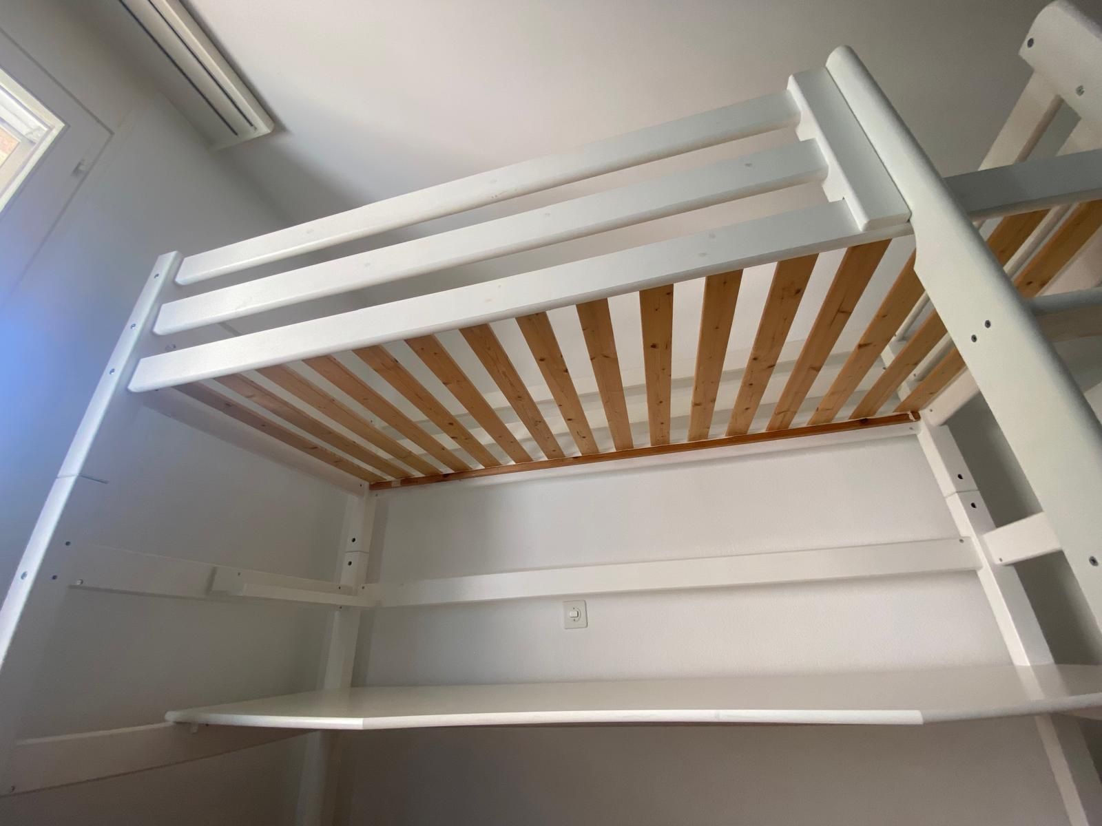 Pfister Letti: Hoppekids Hochbett mit integriertem Schreibtisch – Usato da Puidoux venduto da Pelerin21 4