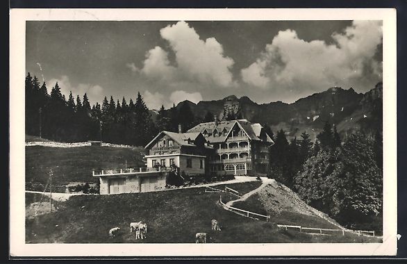 Cartoline postali: Flumserberg / SG, Kurhaus Camperdon, wei – Usato da Berlin venduto da bartko-reher