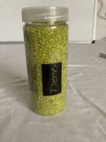 Deko-Grave, Perlkies, 1-2 mm, 500 ml, Grün, Basteln, Neu!