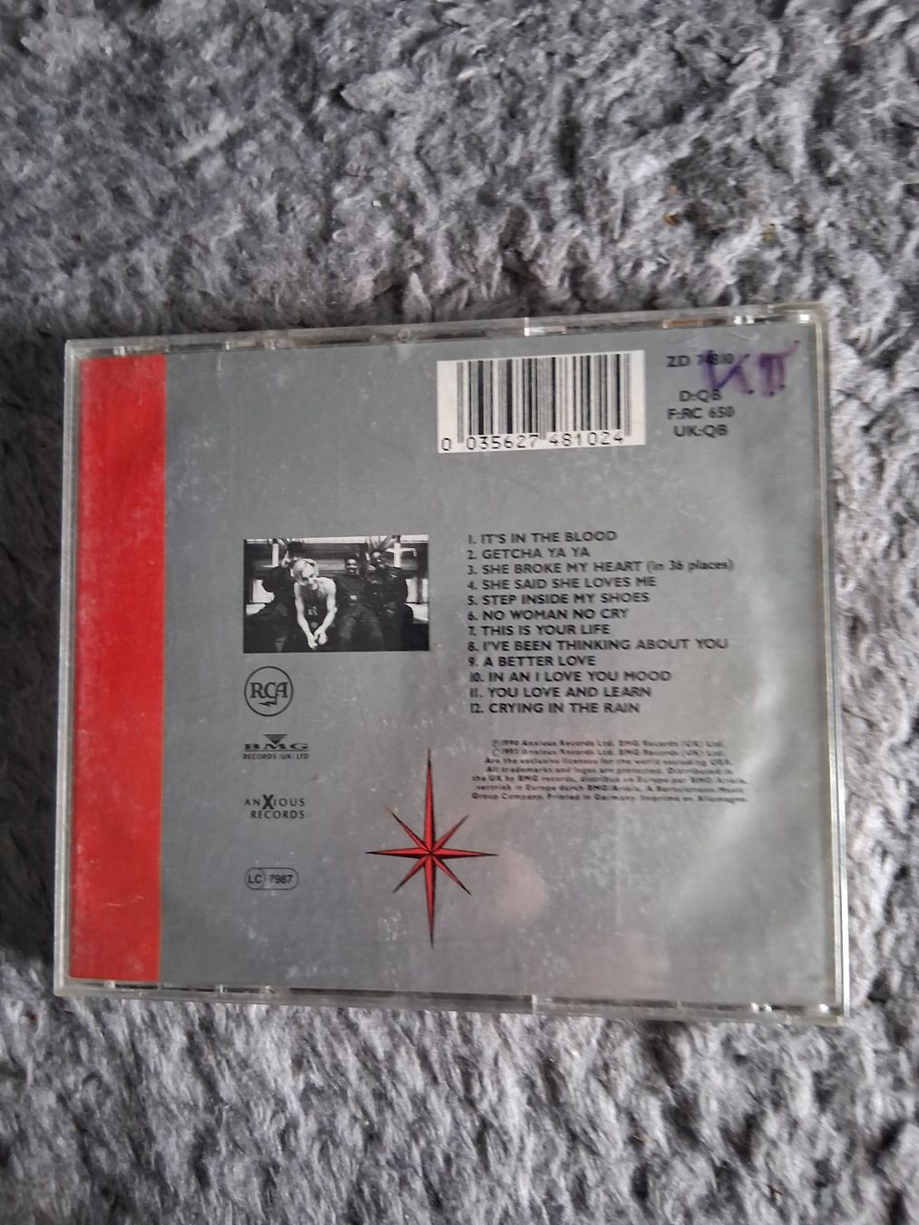 CD: LONDON BEAT     IN THE BLOOD     CD – Usato da Wetzikon ZH venduto da Ramones01 1