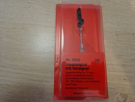 Schneider 2020 Hauptsignal mit Vorsignal H0 OVP NEU