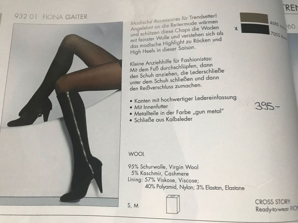 Wolford FIONA GAITER NEU Kaufen auf Ricardo