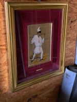 A. Carullo Bild, gerahmt, Wanddeko, Vintage, 46 x 33 cm