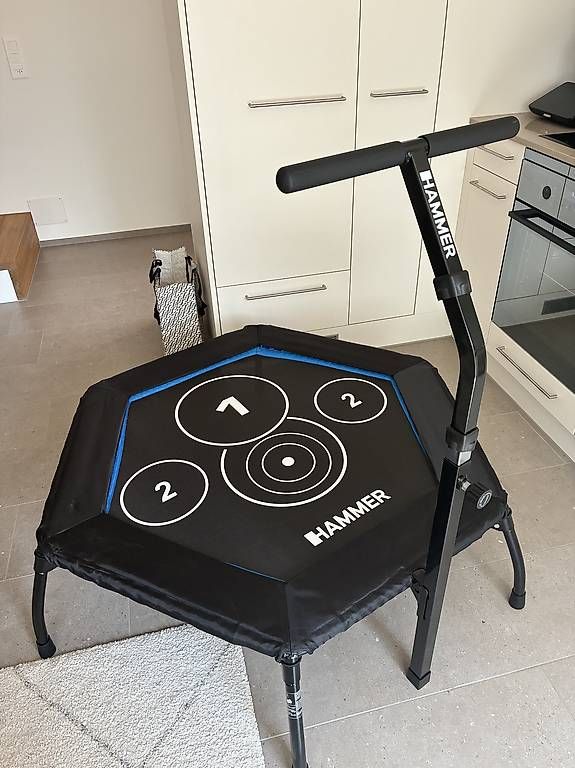Trampolini: Hammer Fitnesstrampolin 125cm Rebounder klappbar – Nuovo (secondo la descrizione) da Pratteln venduto da pet_7l7y