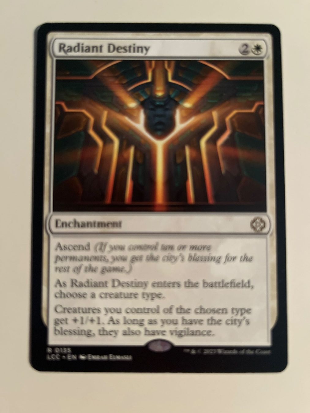 Magic The Gathering Sammelbilder & Trading cards: 1 x Radiant Destiny - Magic: The Gathering - MtG – Gebraucht aus Kriens von Shadi1980