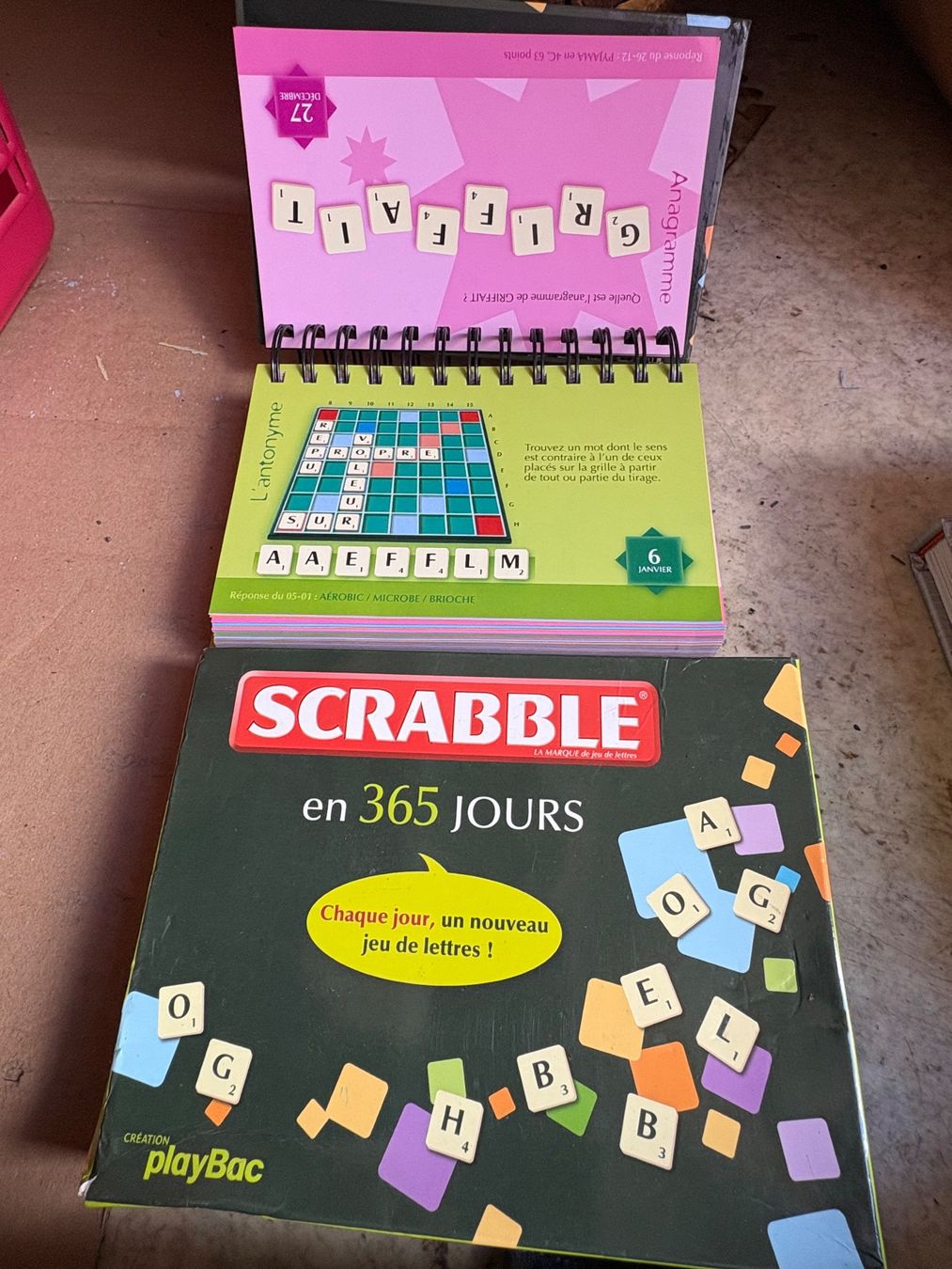 Giochi: Jeu de Scrabble 365 jeux – Usato da Grône venduto da natatou