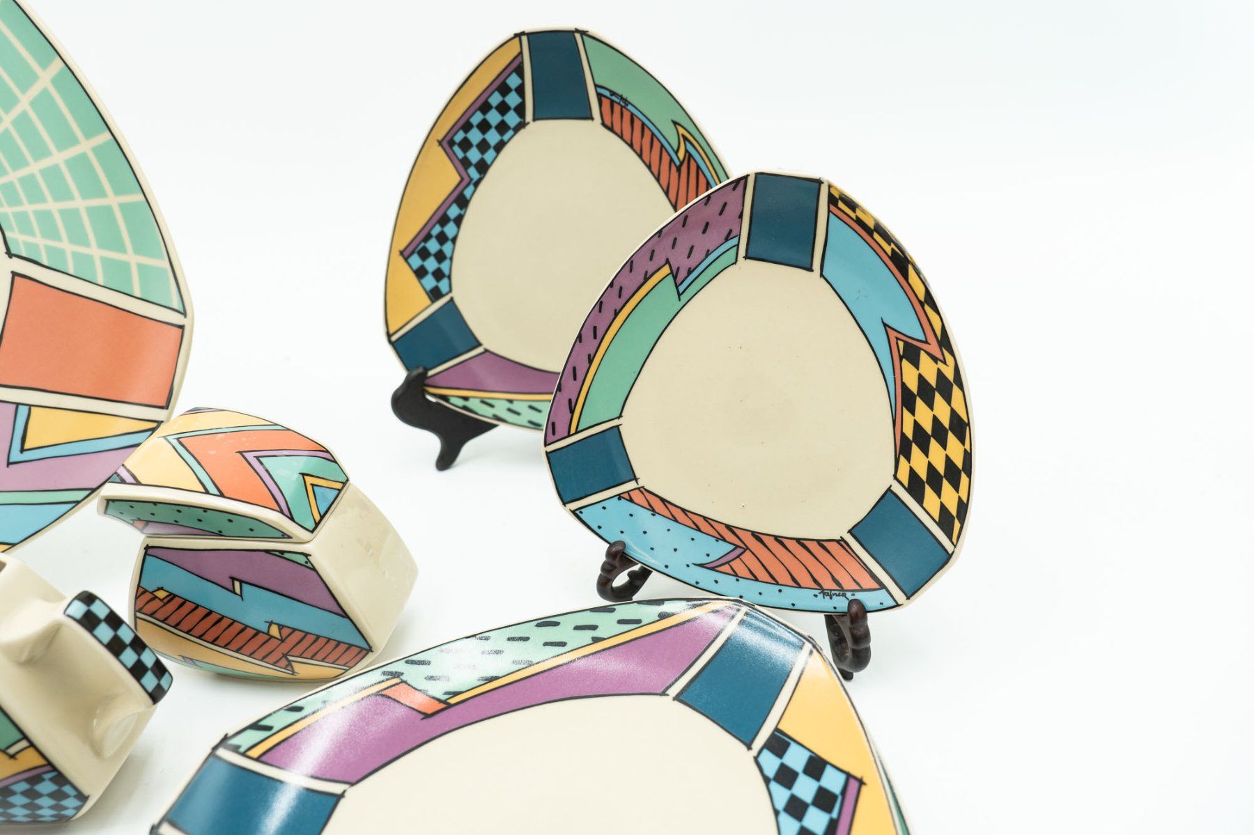 Rosenthal Set di piatti: Rosenthal "Flash One" Service - Dorothy Hafner  - Ref. 05/43 – Usato da Au ZH venduto da BrockiAu 7