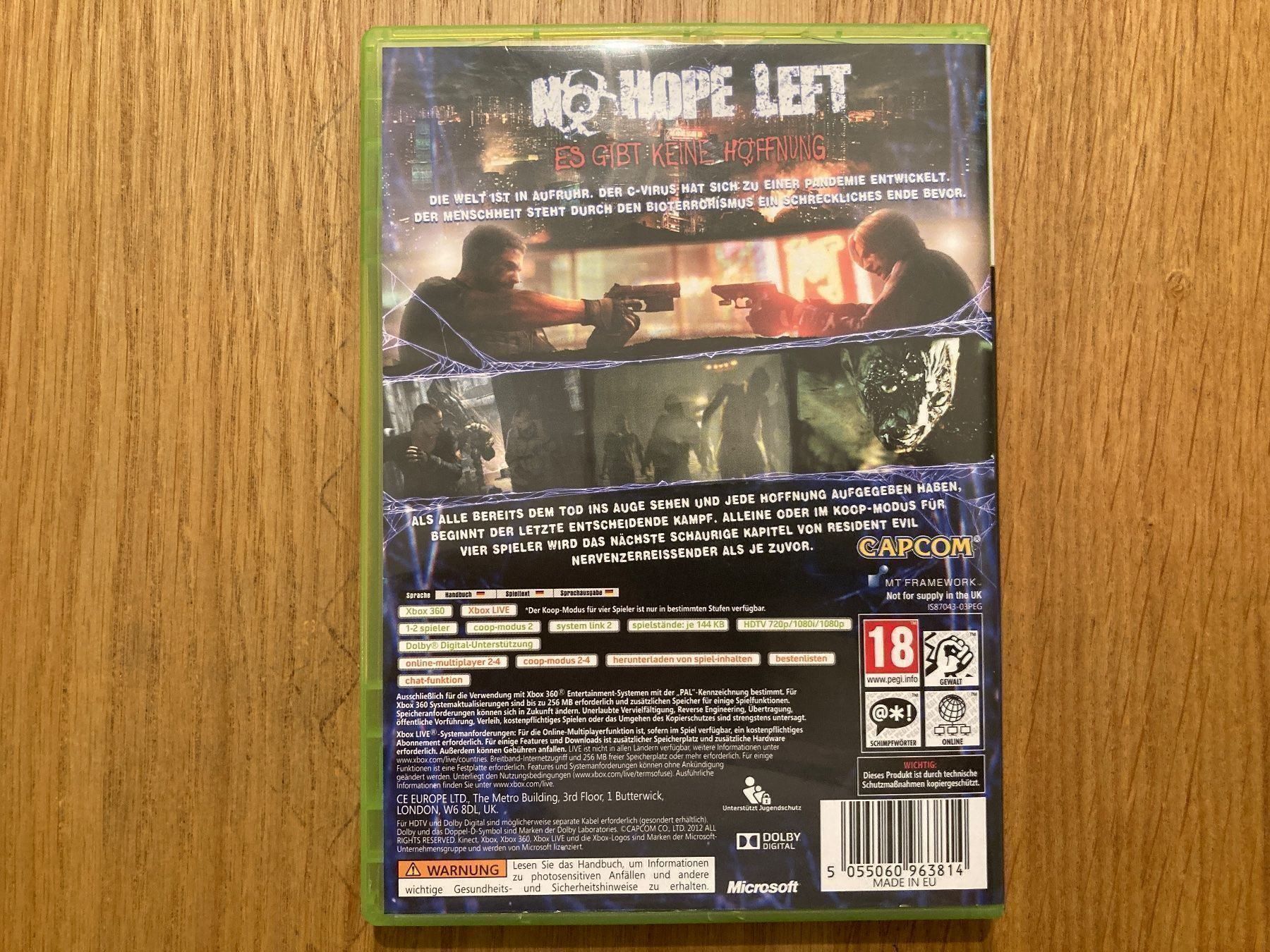 Microsoft Giochi: Resident Evil 6 – Usato da Muri AG venduto da burki_96 1
