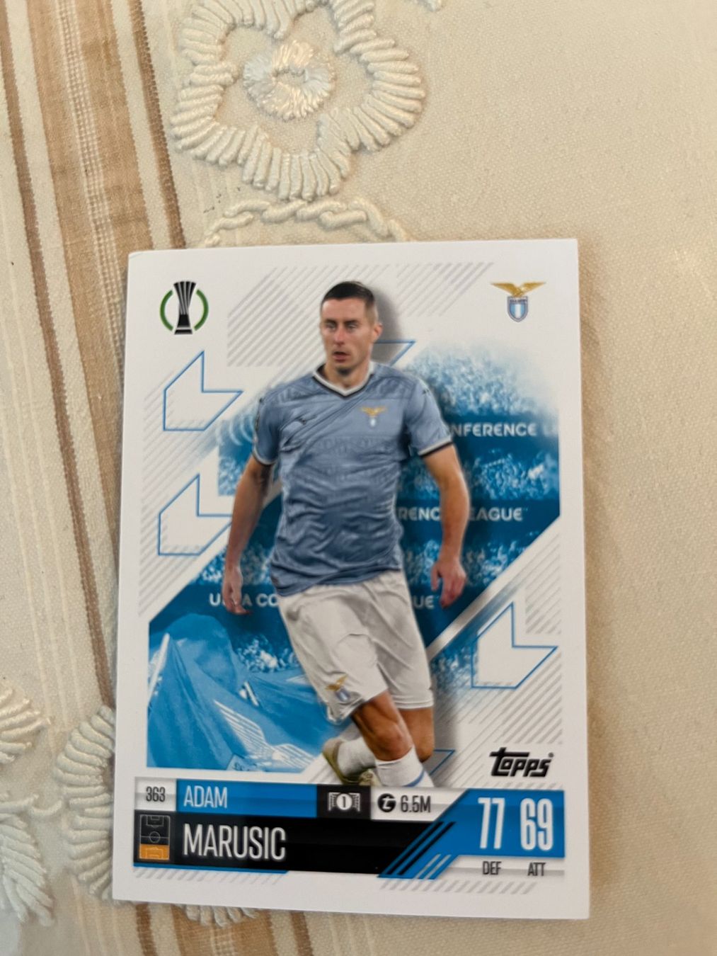 Panini Carte collezionabili: Match Attak Marusic SS Lazio – Nuovo (secondo la descrizione) da Winterthur venduto da fla_hwg8