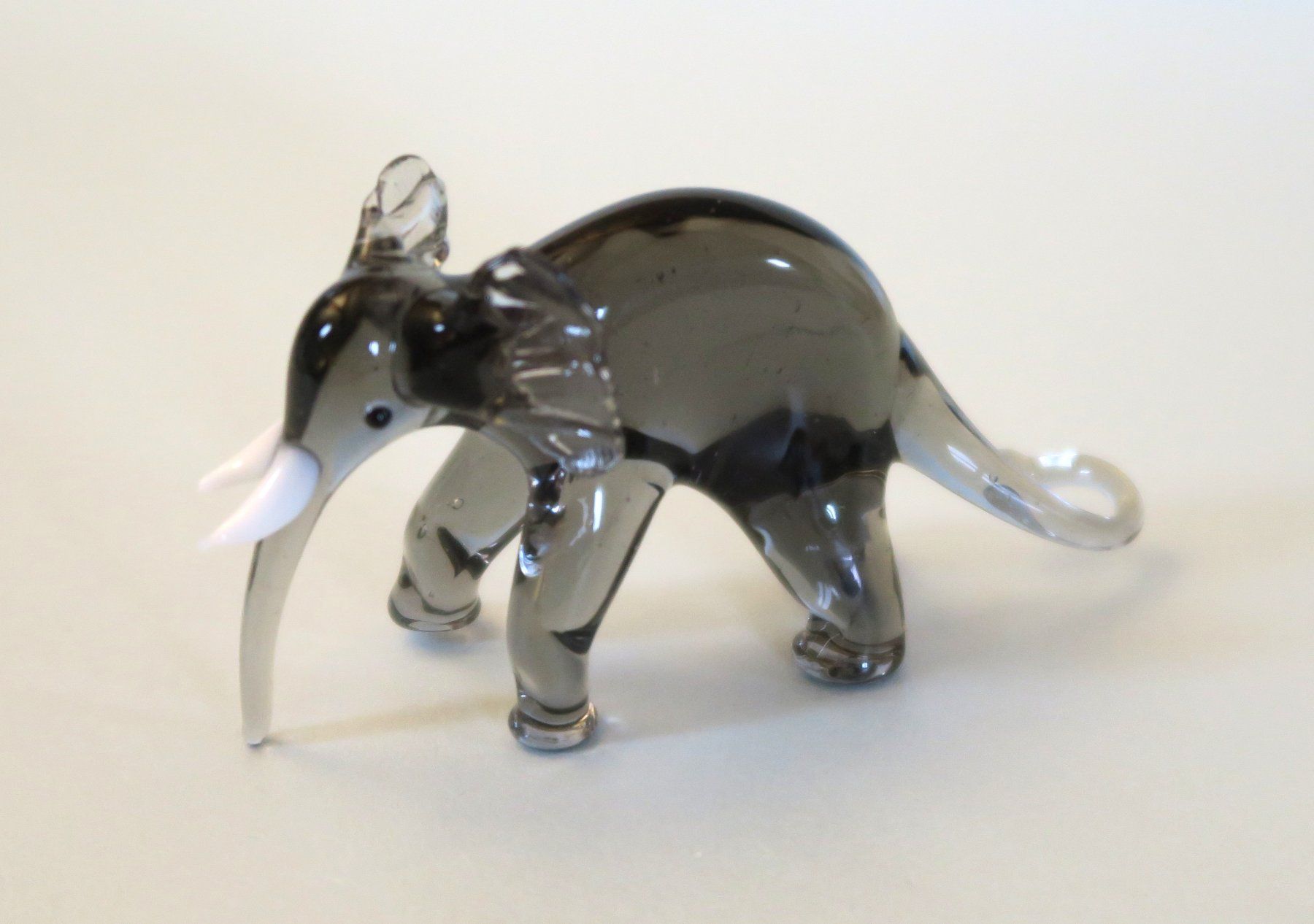 Figuren: Glas Figur Elefant – Gebraucht aus Brittnau von marlenestone