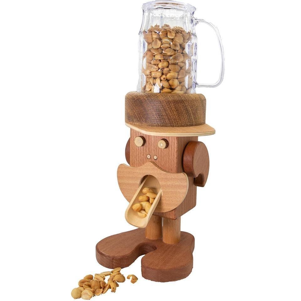 Articoli in legno: Nüsslimann mit Bierkrug Mehrweg – Nuovo e nell'imballaggio originale da Sax venduto da Frehner