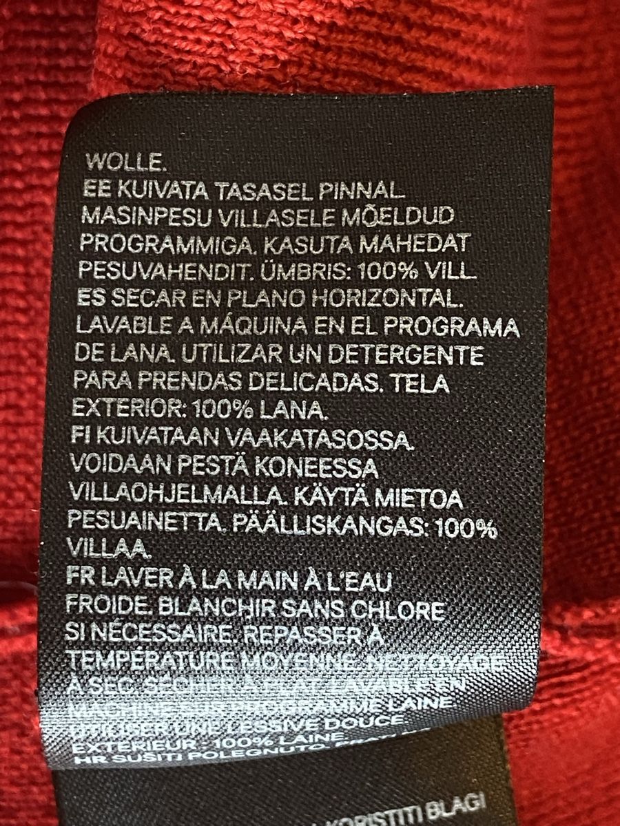Vestiti: Kleid aus Wolle in rot – Usato da Ostermundigen venduto da Natalia1973 3