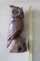 Holz Eule, UTHA USA, 97, Handgeschnitzt