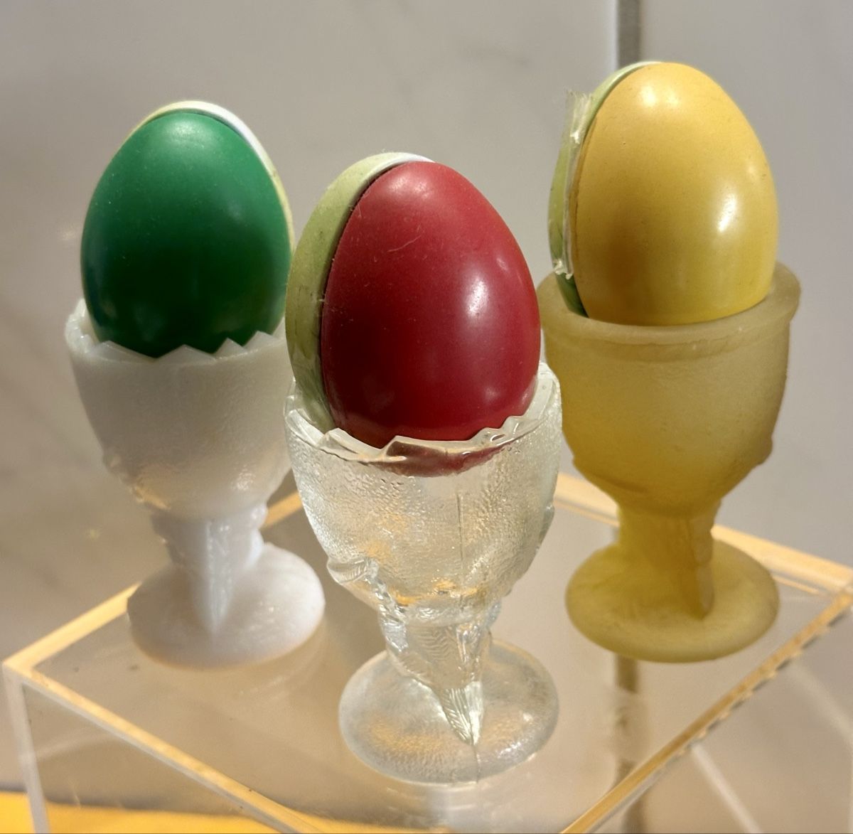 Altre Stoviglie: 3er Set Vintage Eierbecher "Vogelfuss", Ostern steht vor! – Usato da Zürich venduto da c_d_r 7