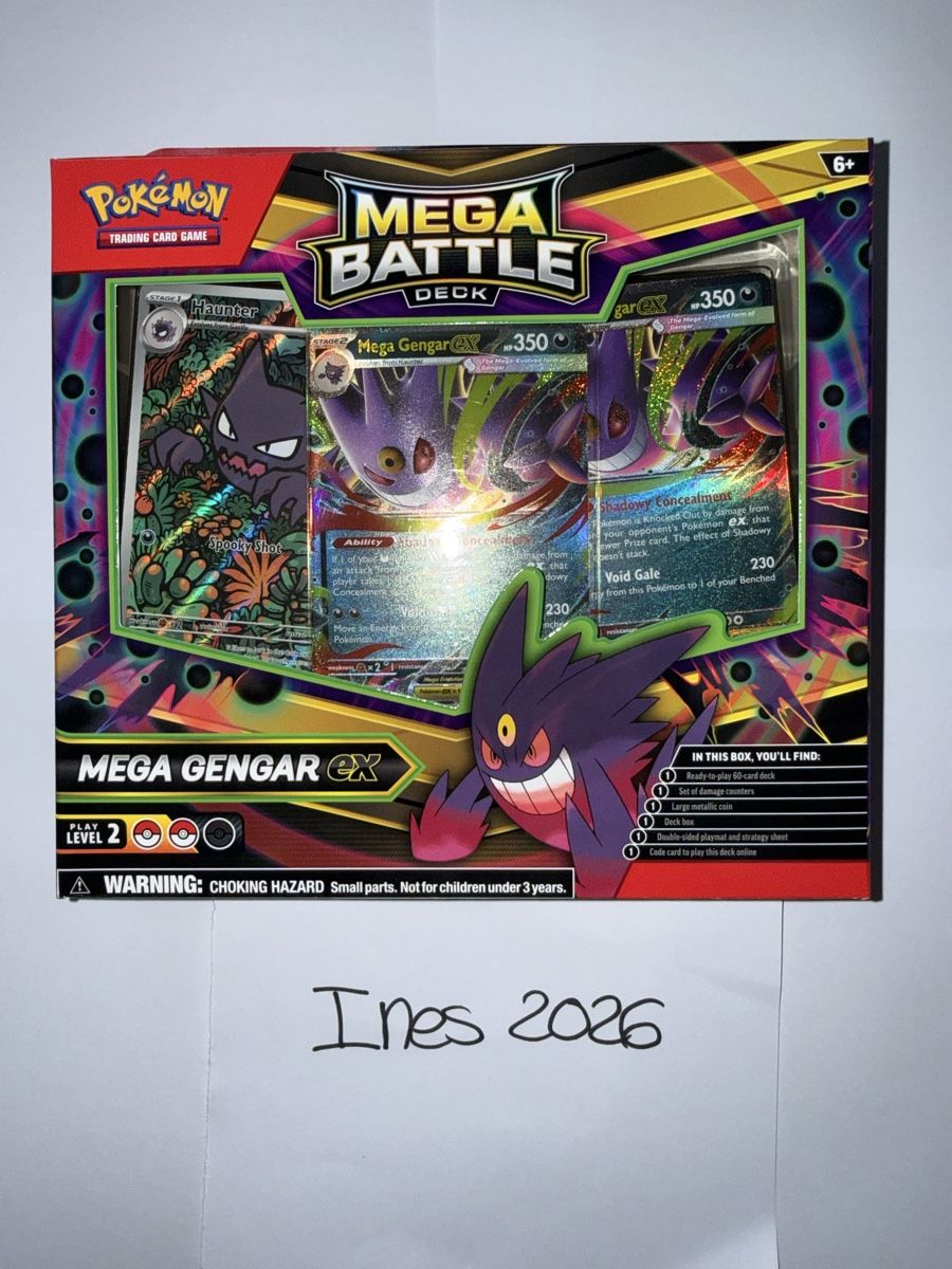 Pokémon Carte collezionabili: Mega Deck Pokémon  – Nuovo e nell'imballaggio originale da Nidau venduto da ine_g6fj 2