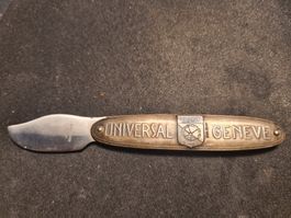 UNIVERSAL  GENEVE  ANTIQUE  COUTEAU  OUVRE-BOITIER  VINTAGE