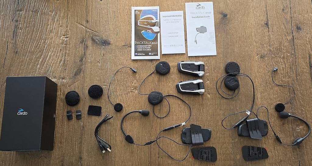 Funktechnik: Cardo PACKTALK BOLD Duo  Bluetooth Intercom Doppelset – Neu (gemäss Beschreibung) aus Lachen SZ von Rosenlunik 4