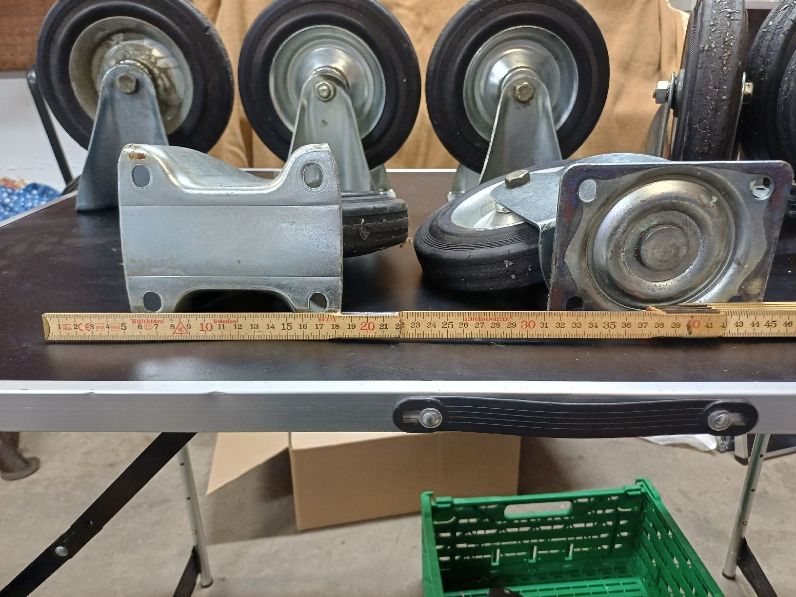 Altro per stoccaggio & trasporto: Lastenrollen/Lenkrollen/Containerrollen – Difettoso da Wangenried venduto da Recycler94 7