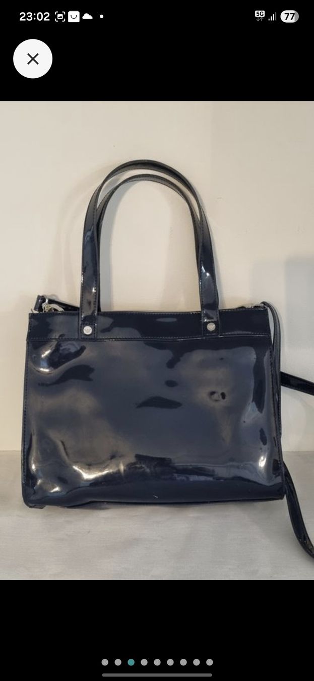 Armani Borse da donna: Armani  Tasche Handtasche dunkelblau – Usato da Münchenbuchsee venduto da Cori1968 2