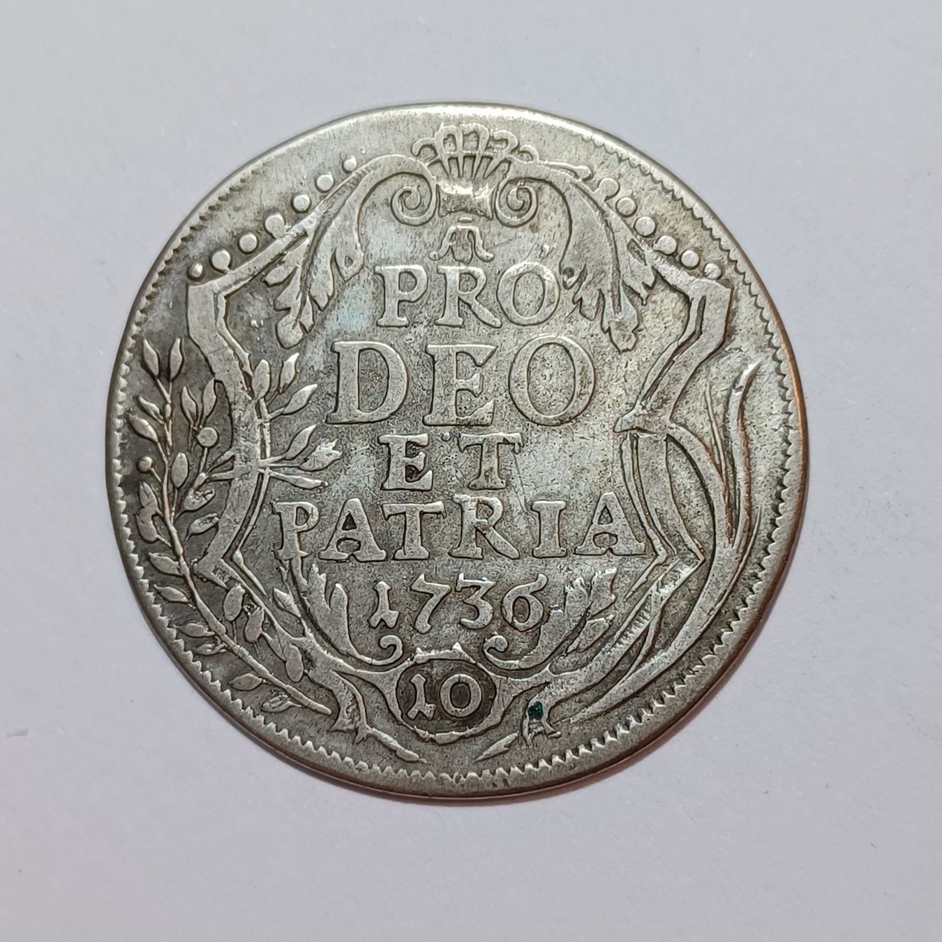 Tutti le monete: 10 Schilling 1736 Zürich – Usato da Pfäffikon ZH venduto da Schweizer_Muenzen
