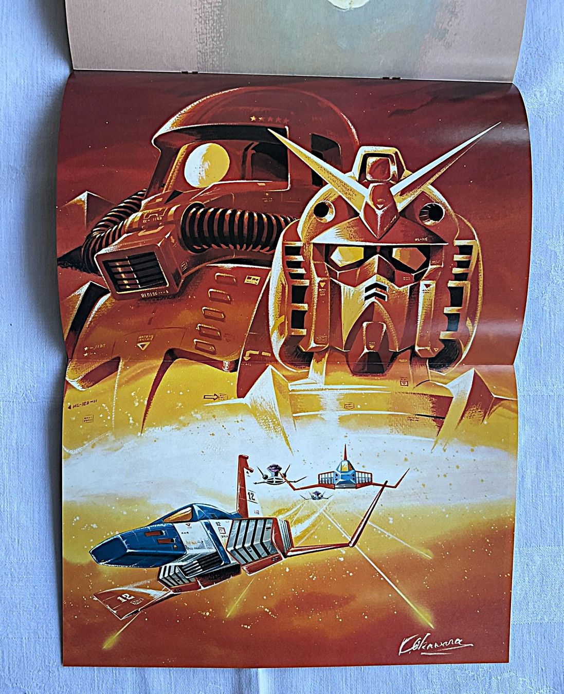 Dokumente: Mobile Suit Gundam 1981 Kinoprogramm + 2 Animage Lesezeichen – Gebraucht aus Rütihof von AkibaVault 7