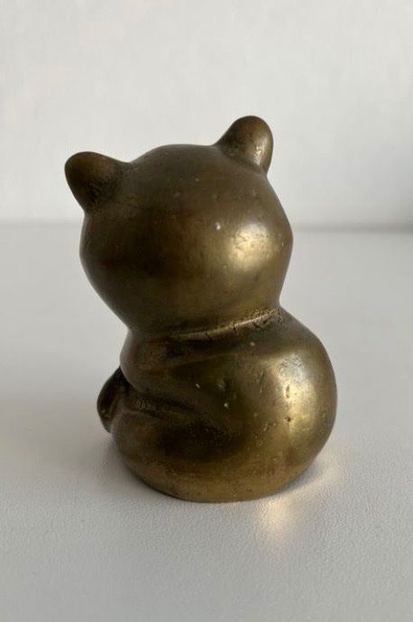 Statuette: Bärchen aus Messing – Usato da Genève venduto da lanimeli 3