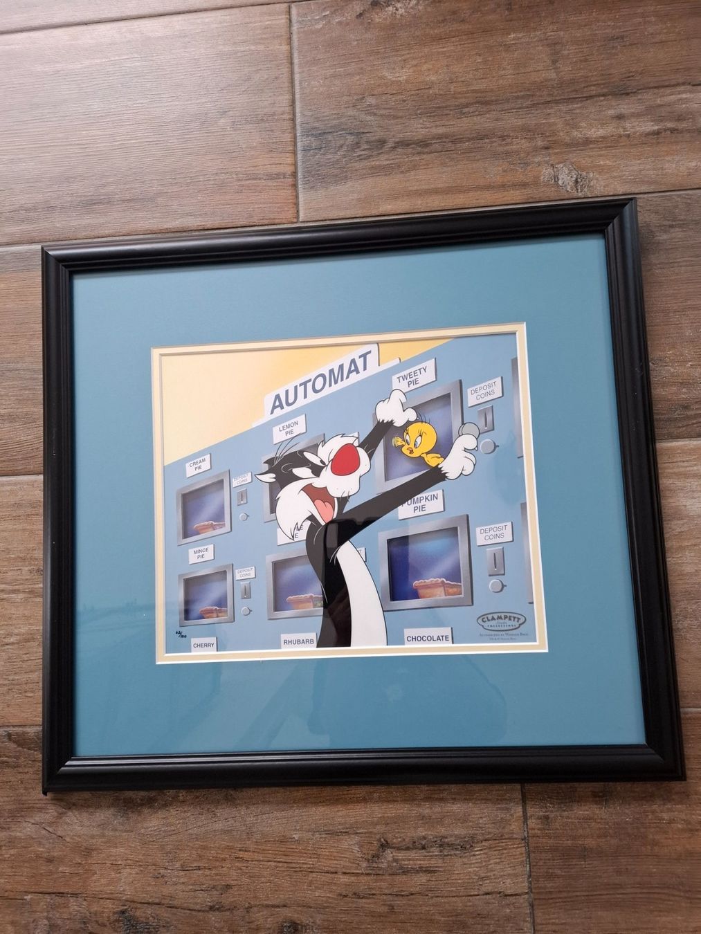 Dipinti: Sericel dessin animé tableauTweety Pie – Usato da Saxon venduto da 2005sylvester 6