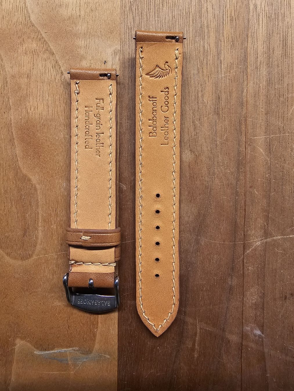 Bracciali & Braccialetti: 18mm Lederuhrenband mit Scnellverschluss – Nuovo e nell'imballaggio originale da Oberwil BL venduto da 007re 1