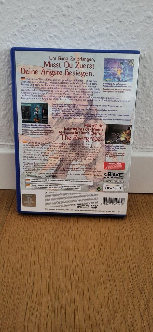 Sony Spiele: PS2 – EverGrace – Gebraucht aus Münsingen von Heroism2010 1