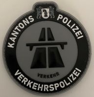Kantons Polizei Verkehr Polizei Patch Top Zustand! Klett.