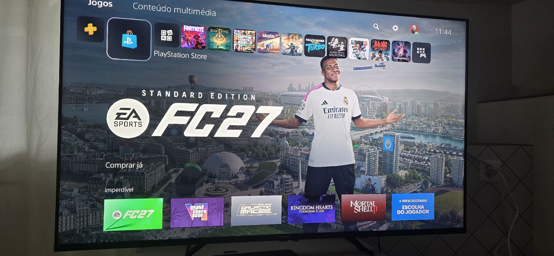 Fernseher: Sharp 55HP6265E, 55" LED-TV – Neu (gemäss Beschreibung) aus Grindelwald von tia_ftl9