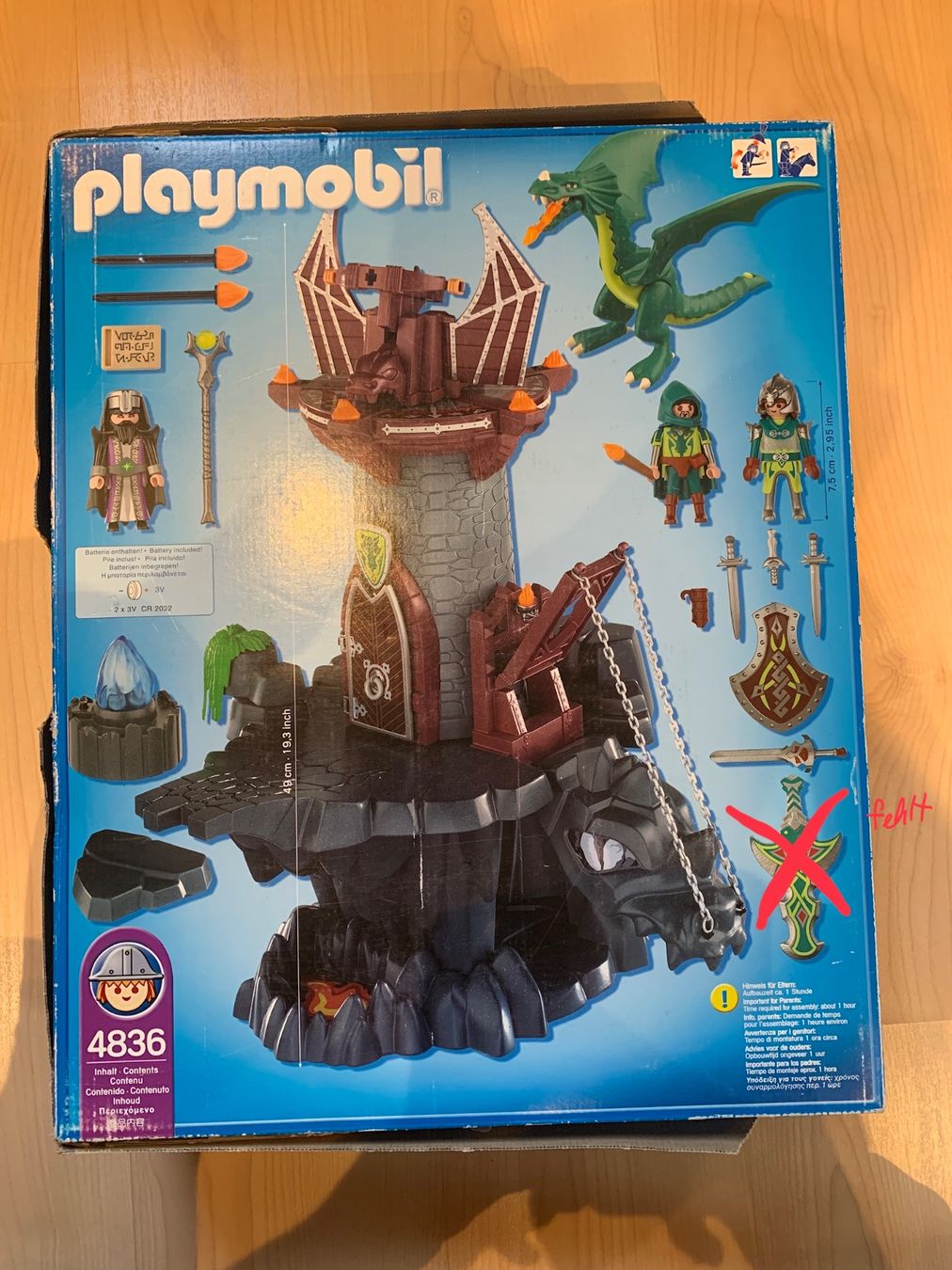 Playmobil Spielzeuge: Playmobil Ritter: Turm mit Katapult 4836 – Gebraucht aus Hettiswil von
