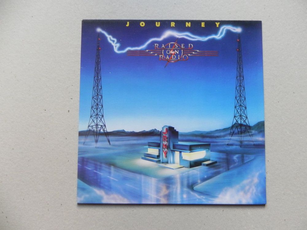 LP USA Prog. Rock Band Journey 1986 Raised on Radio (Gebraucht) in ...