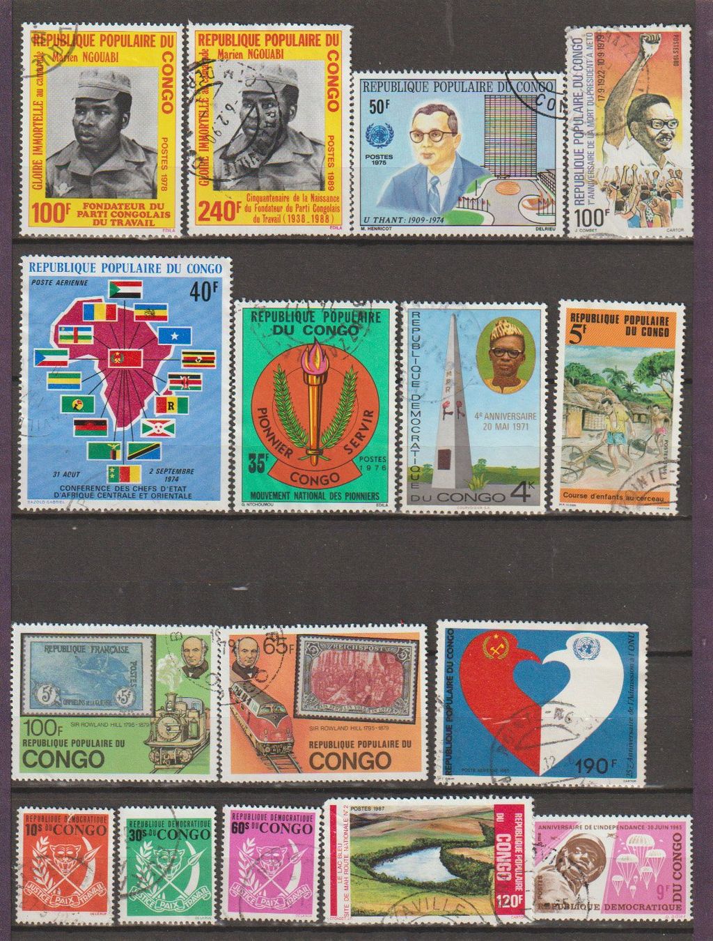 Tutti i francobolli: Congo - Rare! – Usato da Crans-Montana venduto da kira56