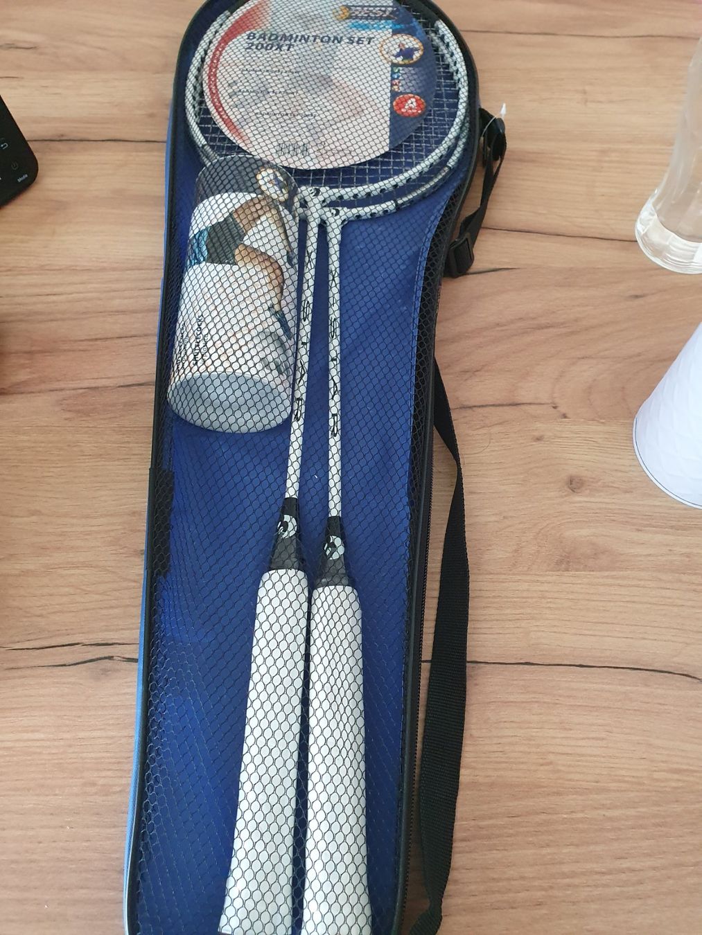 Racchette: Badminton Schläger Set mit Bällen  von Best Sporting – Nuovo (secondo la descrizione) da Klingnau venduto da Fee1960