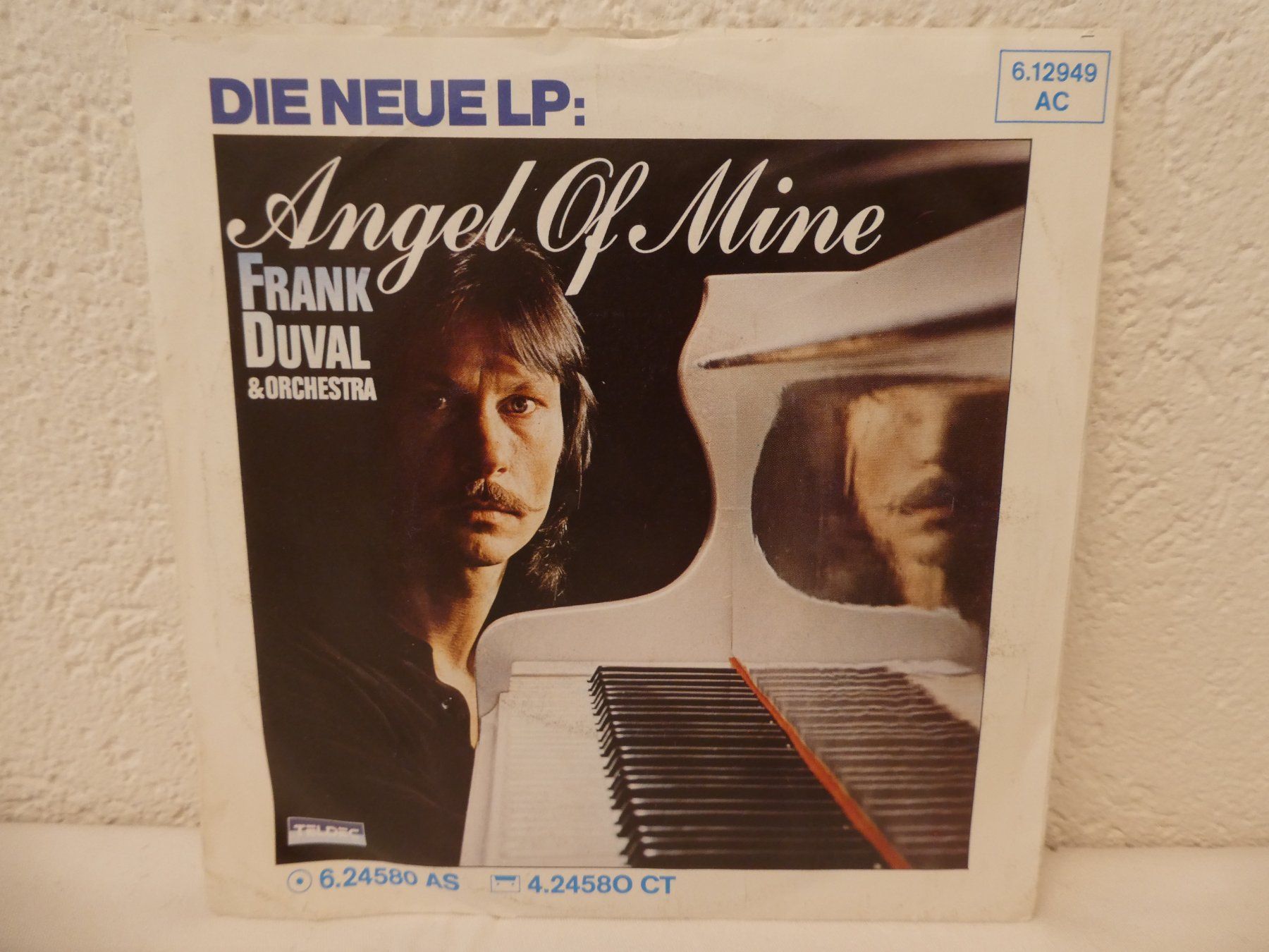 Dischi in vinile: Frank Duval Angel of Mine Single – Usato da Tann venduto da Charly65 1