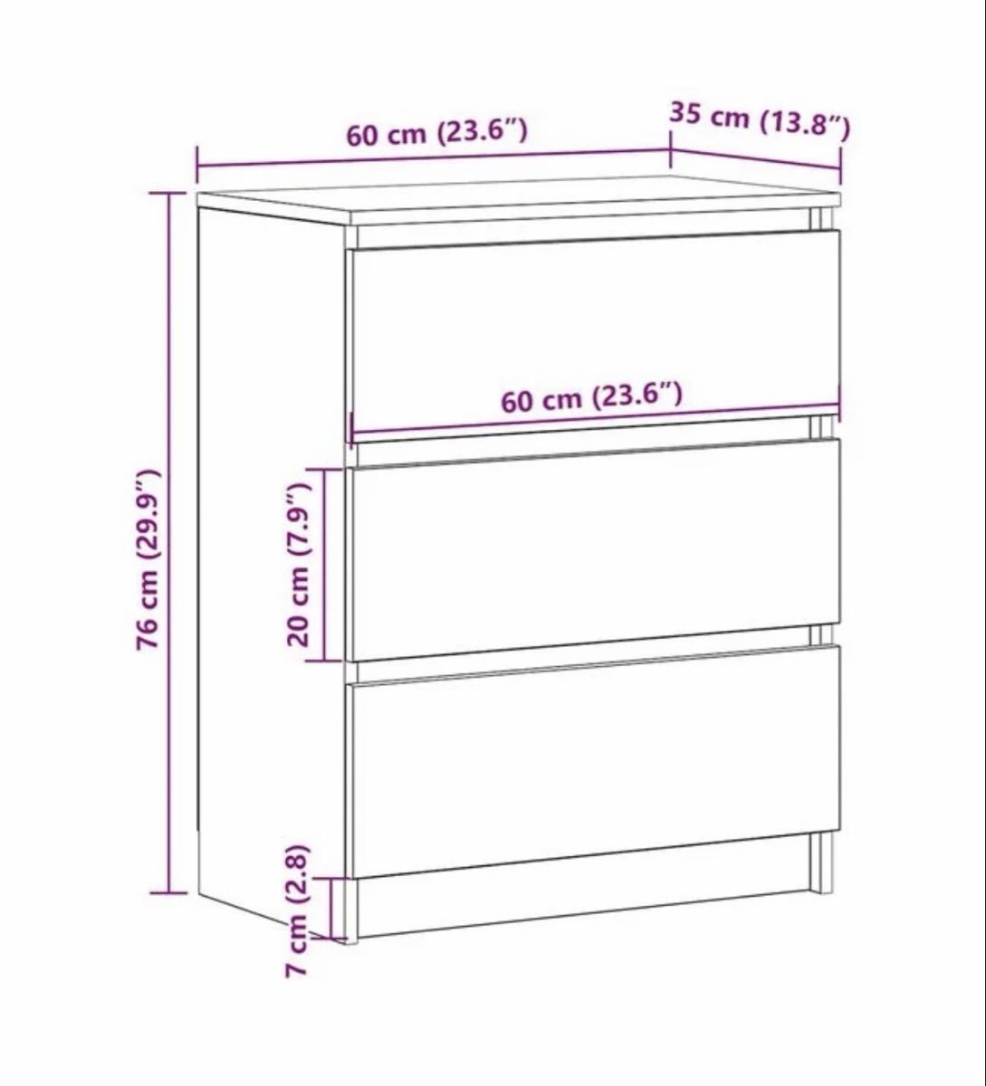 Cassettiere: Sideboard Kommode Schwarz – Nuovo (secondo la descrizione) da Bargen SH venduto da mgo_sq25 2